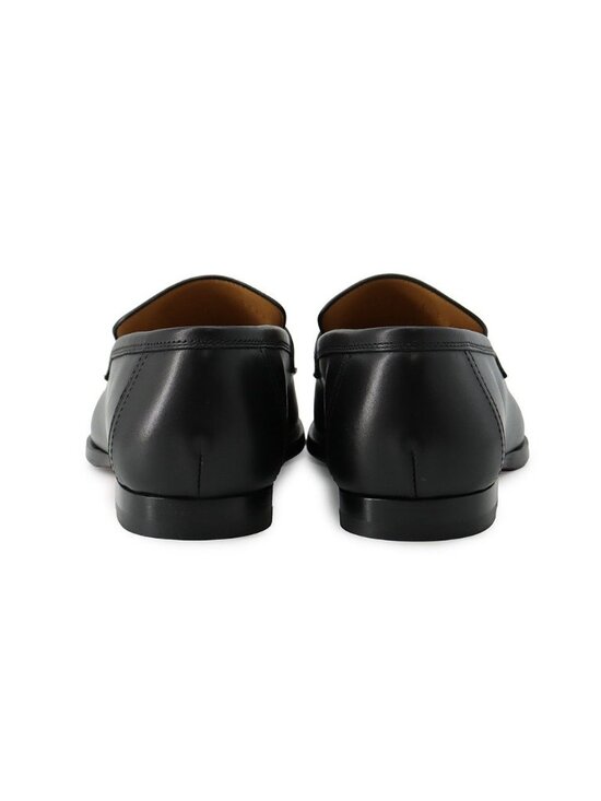 Hermes Loafers Moccasins Honore Calf Leather 40 Shoes Black main image 7